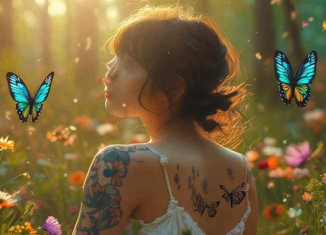 纹蝴蝶故事(蝴蝶纹身小说讲的是什么) 纹蝴蝶故事(蝴蝶纹身小说讲的是什么)