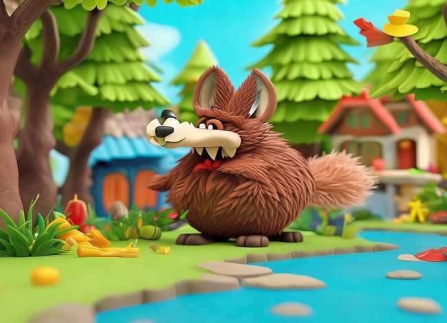 儿童故事书视频大灰狼 幼儿故事视频大灰狼