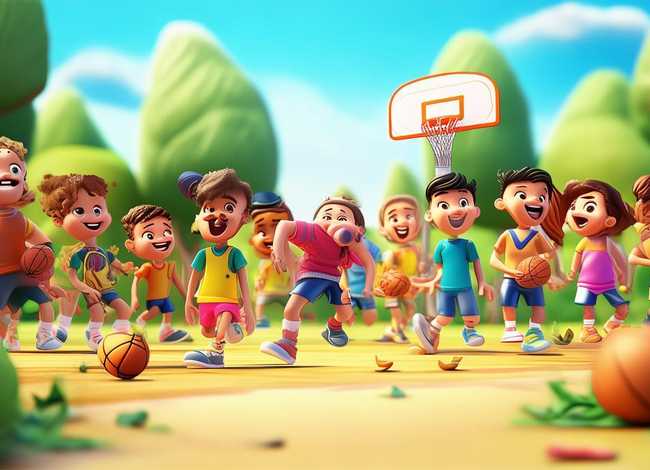 篮球故事儿童 - 幼儿篮球故事绘本制作 篮球故事儿童 - 幼儿篮球故事绘本制作