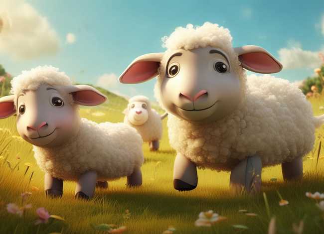 儿童故事三只羊原版；幼儿故事《三只羊》