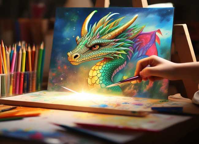 画龙点睛儿童故事视频、画龙点睛动画故事视频