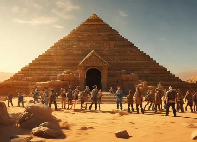 金字塔的有趣故事、金字塔的有趣故事简短