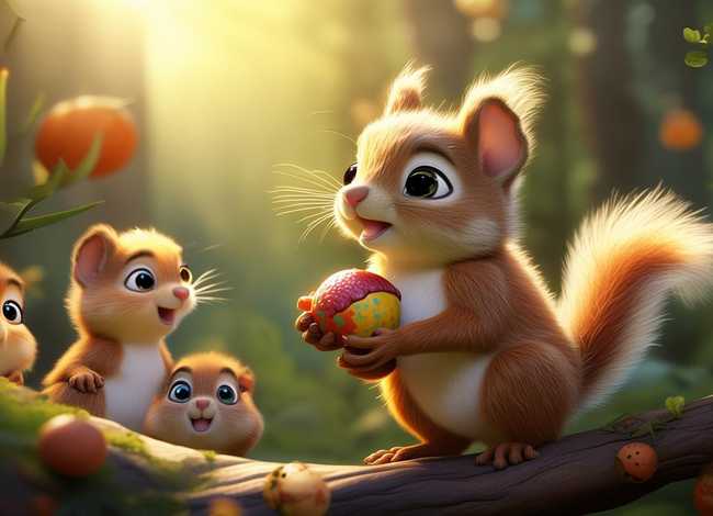 小松鼠儿童故事 小松鼠幼儿故事