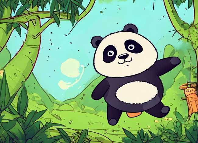 儿童故事熊猫滚滚，熊猫故事绘本