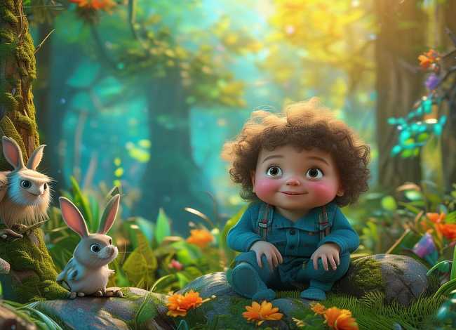 儿童故事简短图片文字，4岁儿童简短故事文字