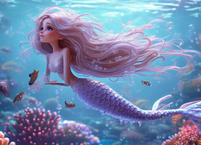 泡泡美人鱼故事中文版 - 泡泡美人鱼的故事文字版简介