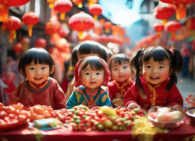 儿童过年古诗大全；古诗大全300首幼儿过年