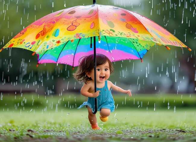 儿童雨伞故事讲解，雨伞幼儿故事