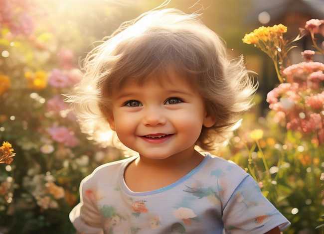 儿童的微笑图片、儿童的微笑图片唯美