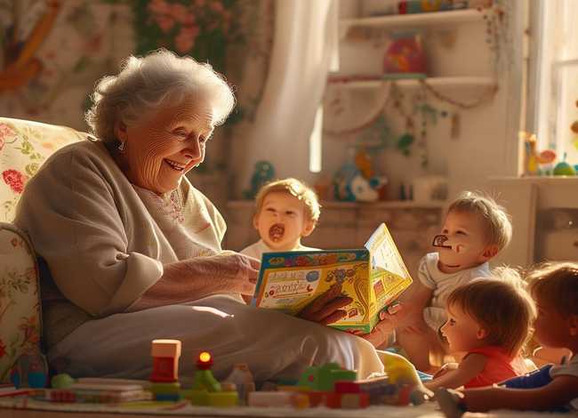 儿童版老奶奶的故事；关于老奶奶的幼儿故事