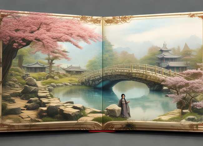 儿童文学封面图片古风，儿童文学封面图片古风高清