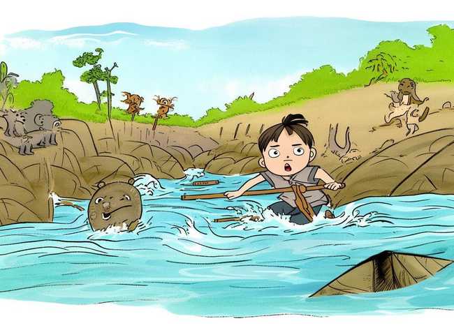 大禹治水的故事儿童版文字 - 大禹治水的故事简洁版