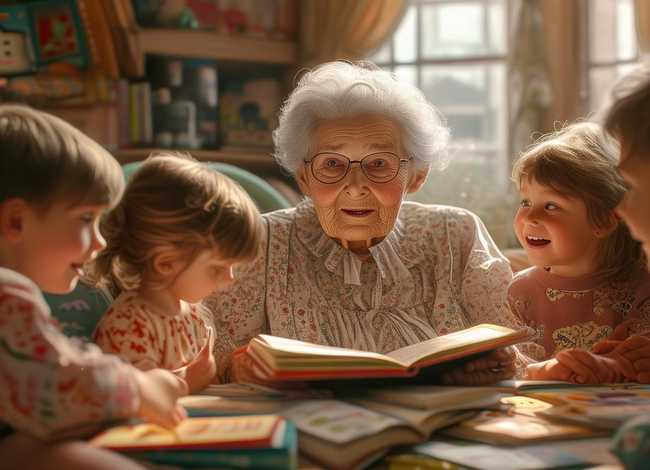 关于老奶奶的幼儿故事 - 关于老奶奶的幼儿故事有哪些