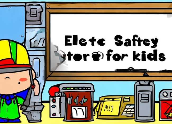 儿童用电安全小知识顺口溜；儿童用电安全小口诀