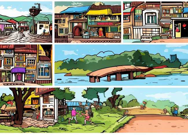 我的家乡故事多图文并茂；我的家乡故事多简笔画图片大全