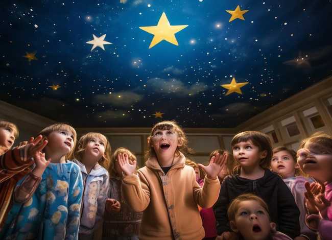 幼儿园星星的故事 幼儿园星星的故事100字左右