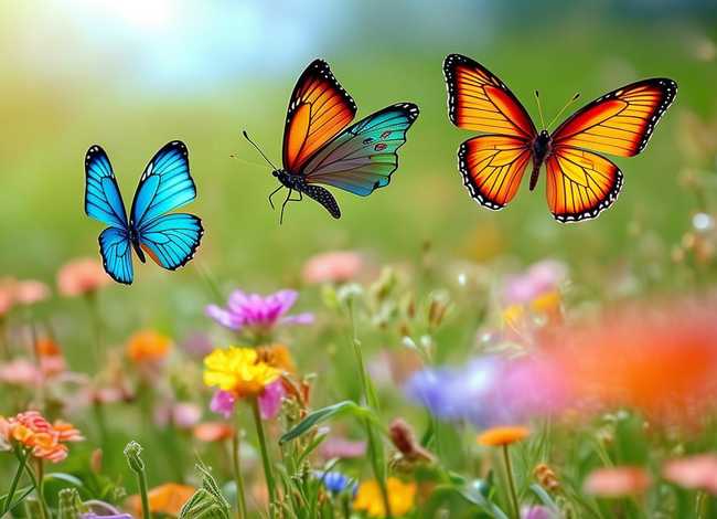 三只蝴蝶儿童故事200字；三只小蝴蝶的故事文字版