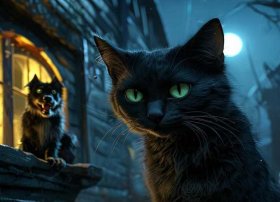 猫小帅故事鸡鸣狗盗 - 鸡鸣狗盗的小故事