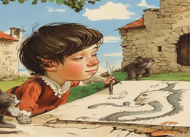 达芬奇的故事儿童版、达芬奇儿时故事