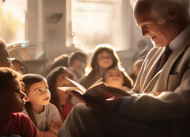 党的领袖关爱儿童的小故事 关于党的幼儿小故事