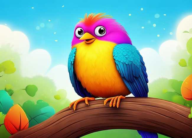 儿童版啄木鸟；儿童版啄木鸟图片大全