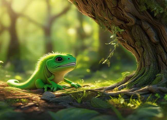 儿童故事小壁虎借尾巴背景音乐、阿布故事小壁虎借尾巴视频背景音乐