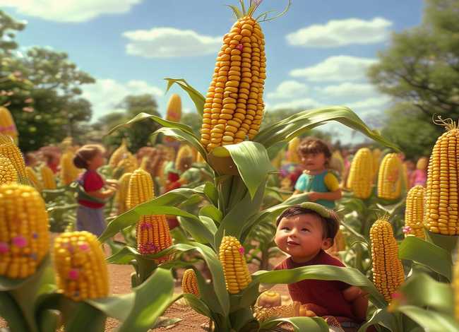 儿童故事小玉米完整版、玉米的小故事幼儿园