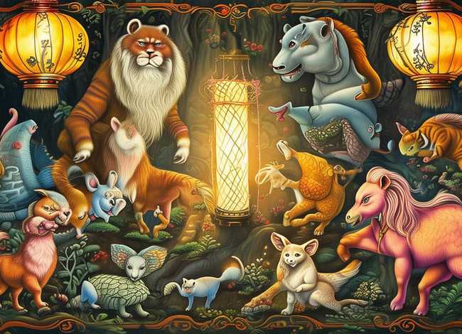 十二生肖动物故事；十二生肖动物故事传说