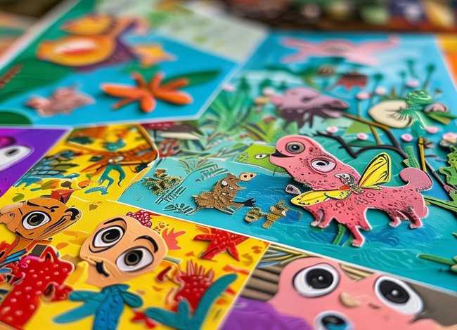 儿童故事绘本剪贴图片 - 儿童绘本故事带图片打印