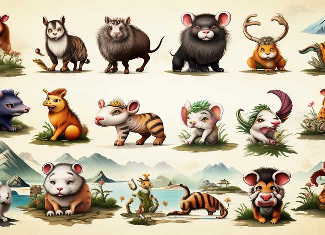 十二生肖的来历故事、十二生肖的来历故事绘本完整版