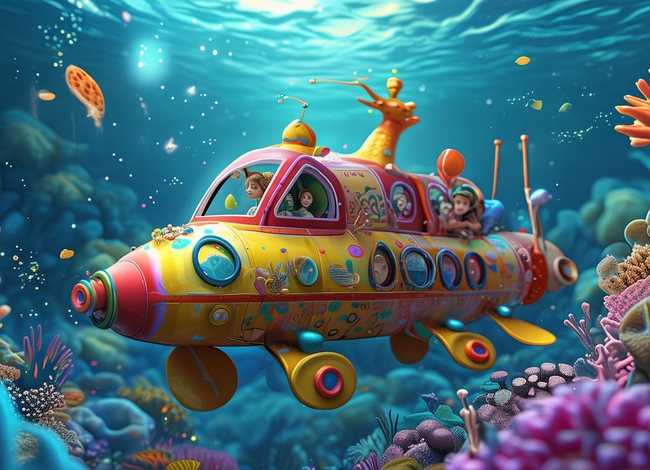 海底潜水艇的儿童故事（潜水艇在海底探险的小故事）