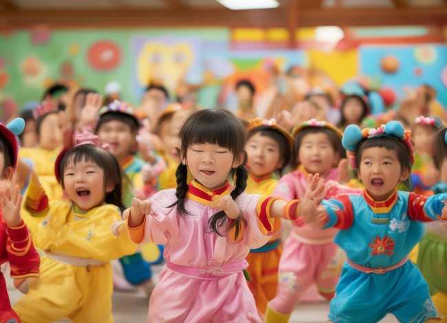 三字经儿童舞蹈视频；儿歌三字经舞蹈动作小视频