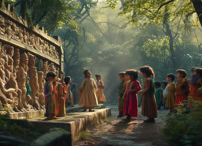 东方神话故事儿童，东方神话 神话故事