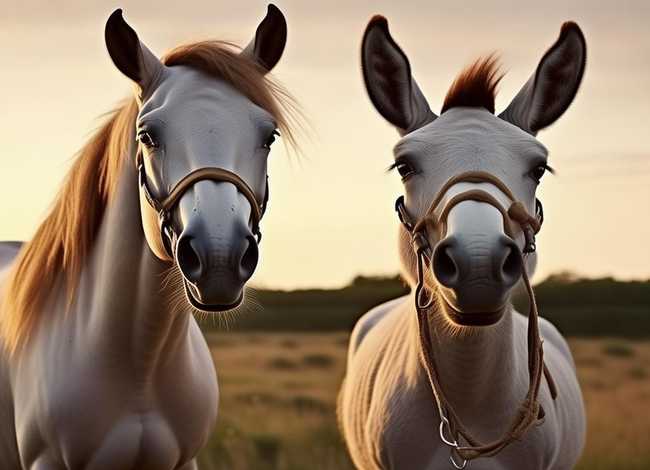 儿童睡前故事马和驴子；马和驴子寓言故事