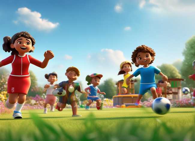 儿童运动故事简短，运动健儿故事