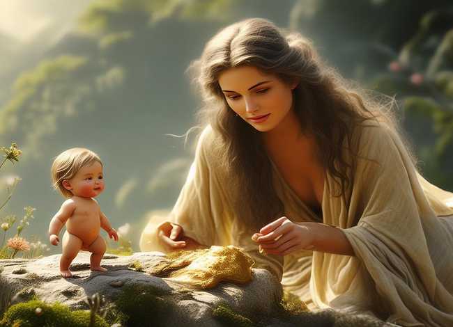 女娲造人儿童故事；女娲造人幼儿故事简短