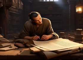 韦编三绝的故事文字、韦编三绝的故事文字版