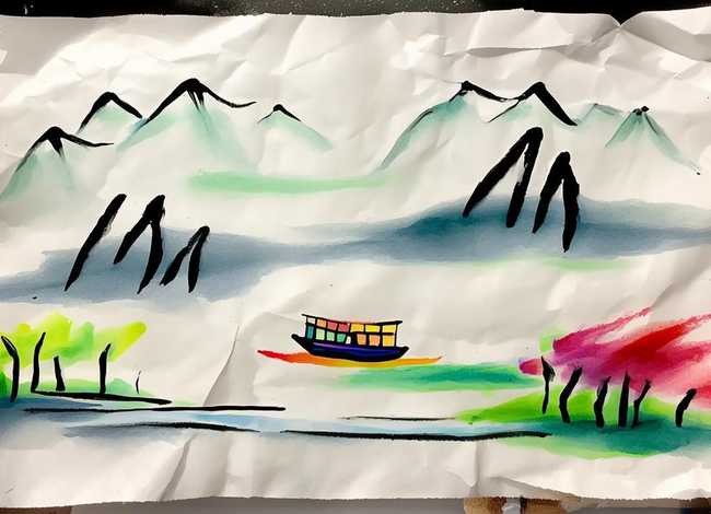 儿童水墨画简单画法 儿童水墨画简单画法大全