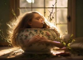 花瓶里的女孩的故事，花瓶里的女孩的故事梗概