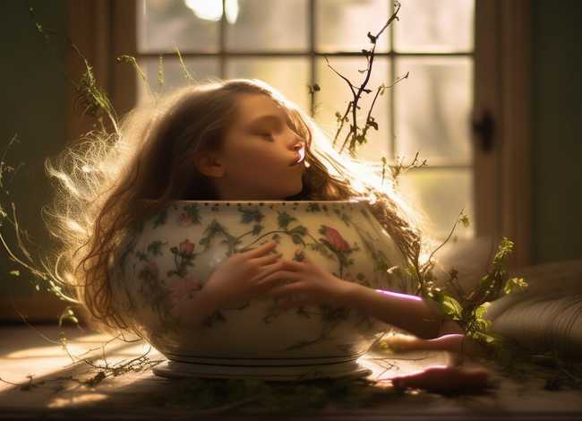 花瓶里的女孩的故事，花瓶里的女孩的故事梗概