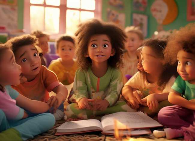 有感情的故事儿童；有感情的故事幼儿园