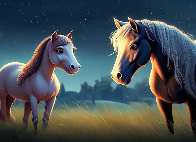 马的故事睡前故事；关于马的睡前小故事