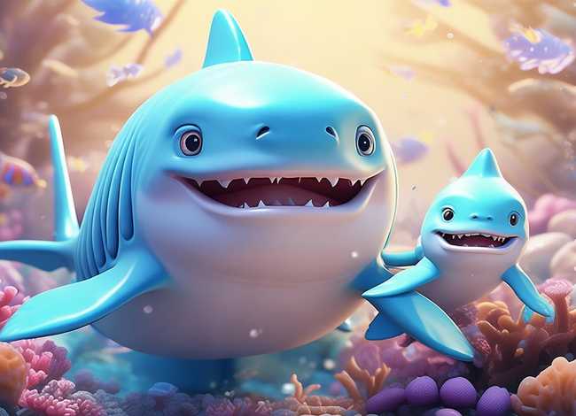 儿童故事大鲨鱼；大鲨鱼的幼儿故事