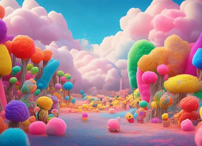 儿童色彩童话故事 - 儿童色彩图画