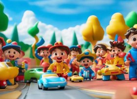 赛车比赛故事幼儿（赛车比赛故事幼儿园中班）