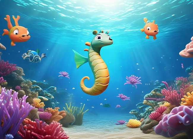 儿童动画海马故事（海马的动画片）