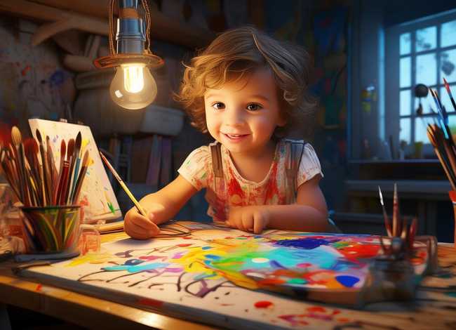 搜索儿童画家；搜索儿童画家名字