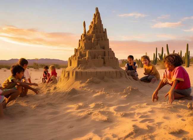 沙子儿童动画 沙子儿童动画图片