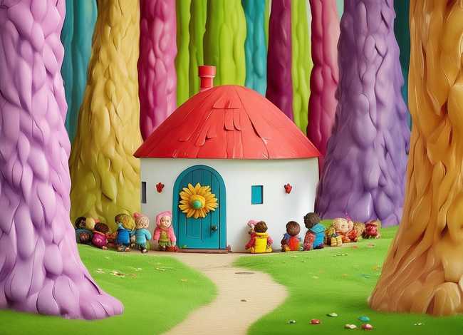 儿童动画房子故事 幼儿故事小房子