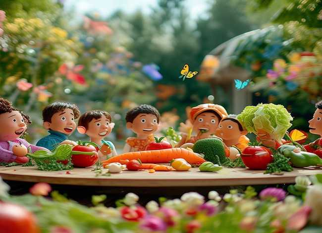 食物故事幼儿园（食物故事幼儿园蔬菜）